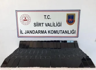 Siirtte 10 Milyon TL Degerinde Gumruk Kacagi Cep Telefonu Ele