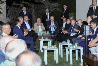 TBMM Baskani Kurtulmustan Bakan Simseke Taziye Ziyareti