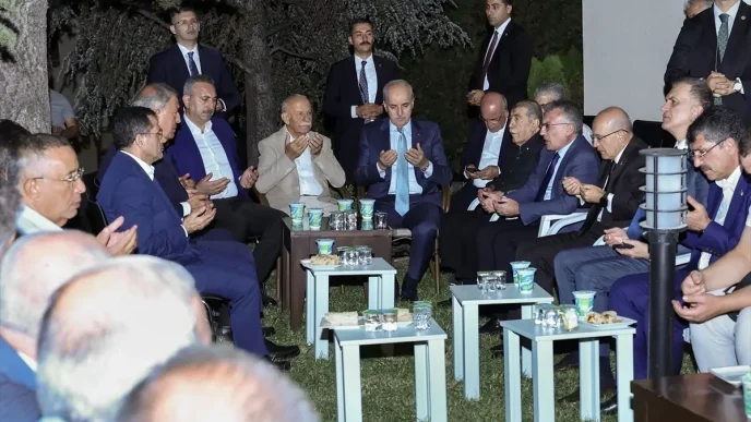 TBMM Baskani Kurtulmustan Bakan Simseke Taziye Ziyareti