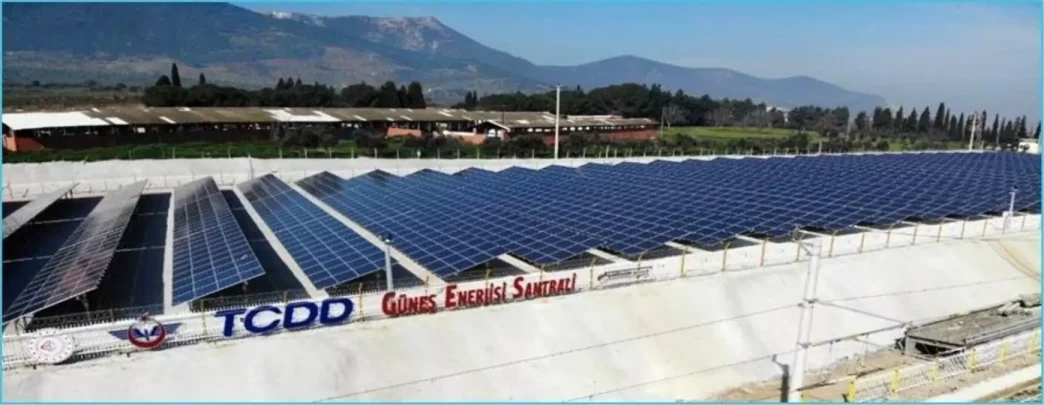 TCDD Gunes Enerji Santralleri ile Enerji Uretimine Basladi