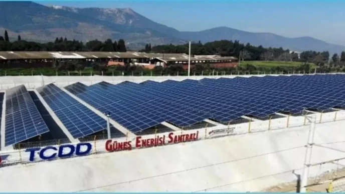 TCDD Gunes Enerji Santralleri ile Enerji Uretimine Basladi