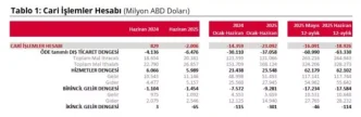 TCMB Haziran Ayi Cari Acigi 2 Milyar Dolari Asti