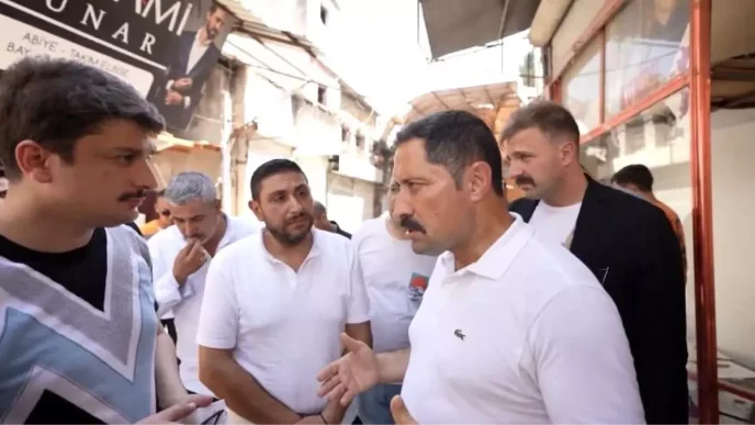 Tarihi Uzun Carsida Yenileme Calismalari Devam Ediyor