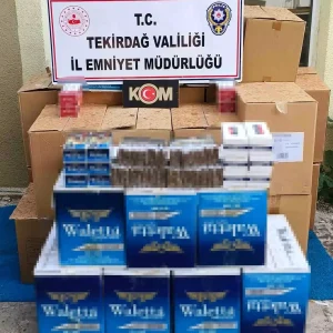 Tekirdagda Kacakcilik Operasyonu 299 Bin 200 Makaron Ele Gecirildi