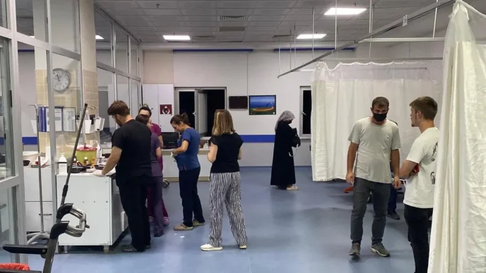 Tekirdagda Tekstil Fabrikasinda 50 Isci Zehirlenme Suphesiyle Hastaneye Kaldirildi