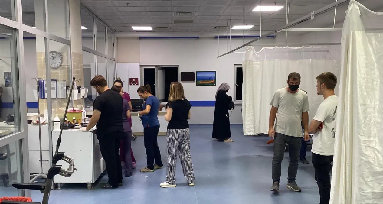 Tekirdagda Tekstil Fabrikasinda 50 Isci Zehirlenme Suphesiyle Hastaneye Kaldirildi