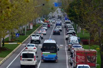 Tekirdagda Trafige Kayitli Arac Sayisi 371 Bini Gecti