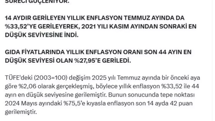 Ticaret Bakani Bolat Enflasyon Dususu Devam Ediyor