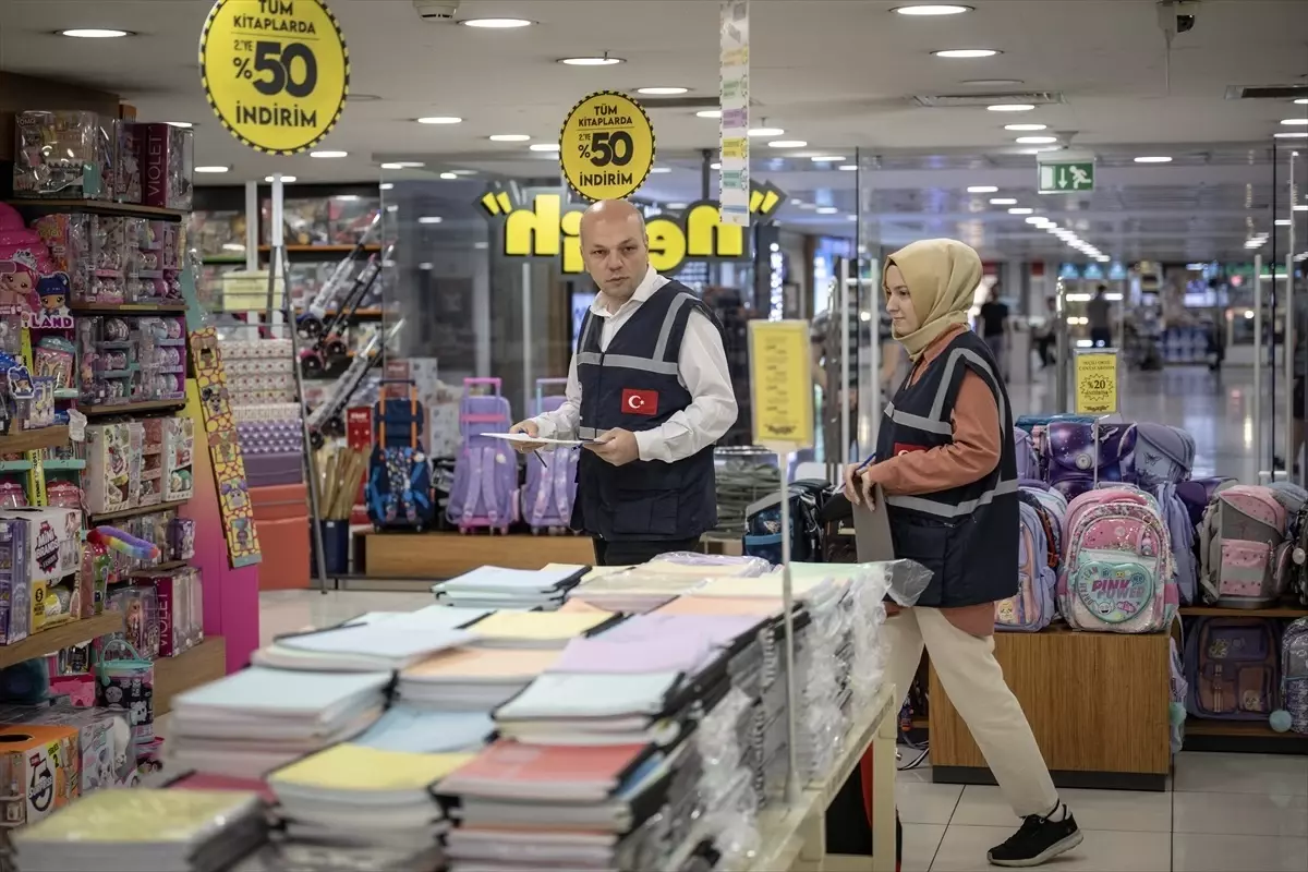 Ticaret Bakanligindan Okul Urunleri Denetimi