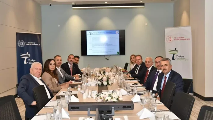Trakya Kalkinma Ajansi Yonetim Kurulu Toplantisi Tekirdagda Yapildi