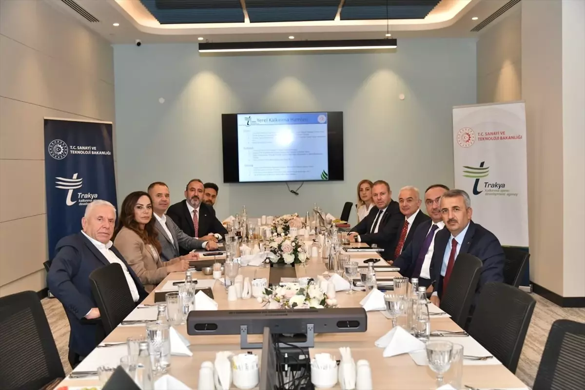 Trakya Kalkinma Ajansi Yonetim Kurulu Toplantisi Tekirdagda Yapildi