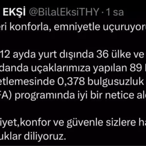 Turk Hava Yollarindan Emniyet Denetiminde Basari
