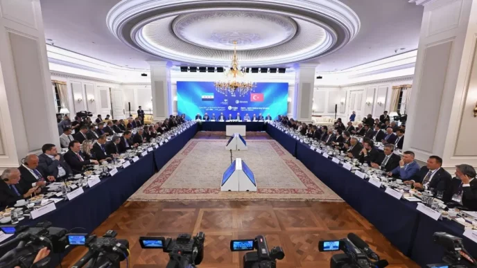Turkiye Suriye Ekonomi Isbirligi icin Yuvarlak Masa Toplantisi