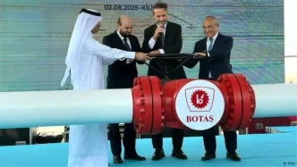 Turkiye Suriye dogal gaz hatti faaliyete gecti