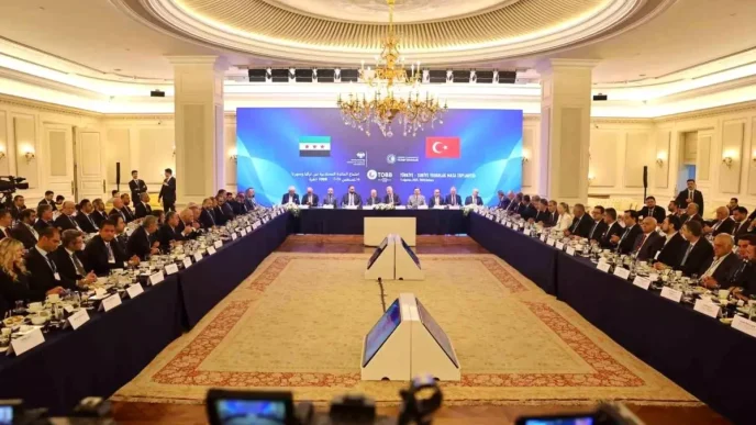 Turkiye ve Suriye Arasinda Ekonomik Isbirligi Gelisiyor