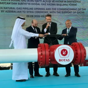 Turkiyeden Suriyeye dogal gaz akisi basladi