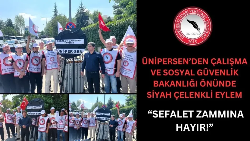 UNIPERSENden Calisma Bakanligina Siyah Celenk