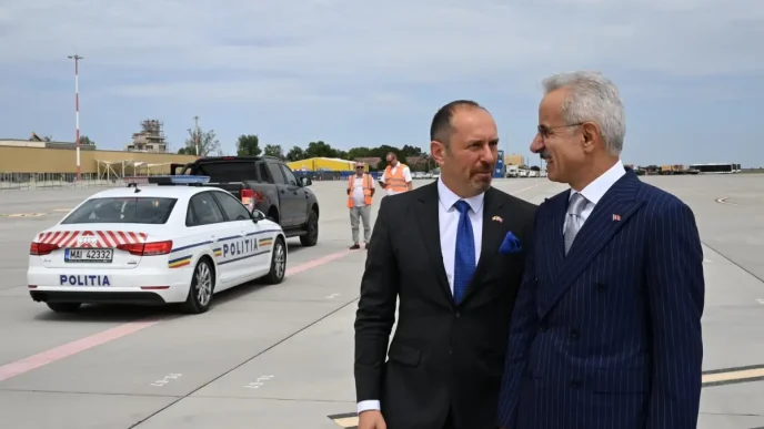 Ulastirma Bakani Uraloglu Romanyada Resmi Temaslarda Bulundu