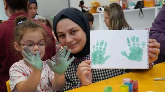 Umraniye Belediyesinden Anne Cocuk Atolyeleri Yogun Ilgiyle Karsilandi