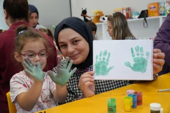 Umraniye Belediyesinden Anne Cocuk Atolyeleri Yogun Ilgiyle Karsilandi