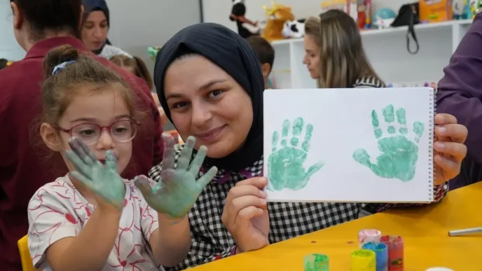 Umraniye Belediyesinden Anne Cocuk Atolyeleri Yogun Ilgiyle Karsilandi