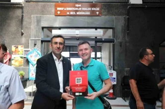Usakta Gida Guvenligi Icin Karekod Uygulamasi Bilgilendirme Toplantisi
