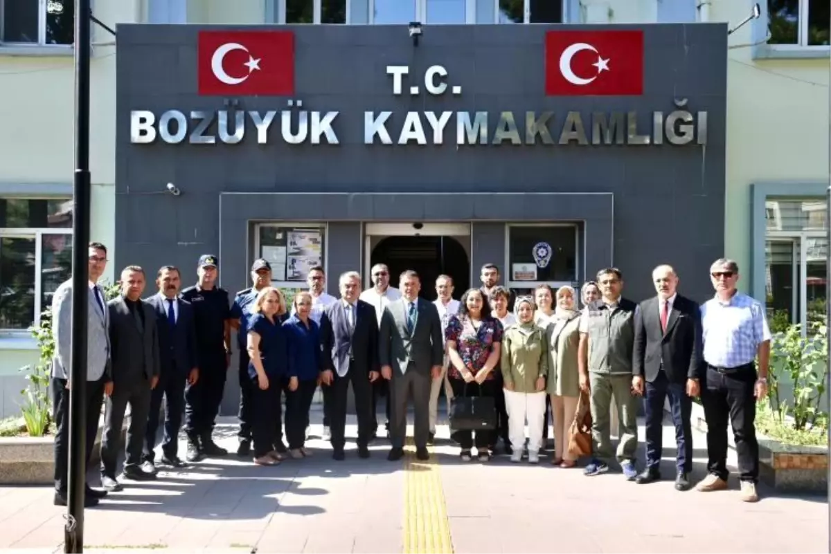 Vali Faik Oktay Sozer Bozuyukte Kamu Hizmetlerini Inceledi