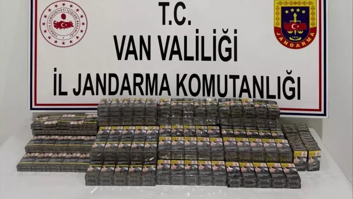 Vanda Gumruk Kacagi 1778 Paket Sigara Ele Gecirildi