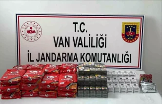 Vanda Gumruk Kacagi Malzemeler Ele Gecirildi