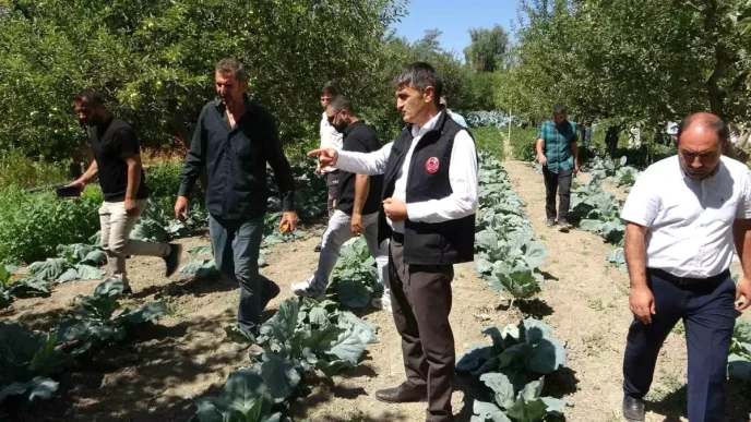 Vanli Ciftci Modern Sulama Sistemi ile Verim Artisi Sagladi