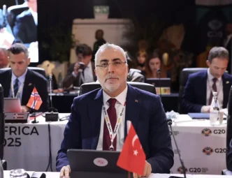Vedat Isikhan G20 Calisma ve Istihdam Bakanlari Toplantisina Katildi