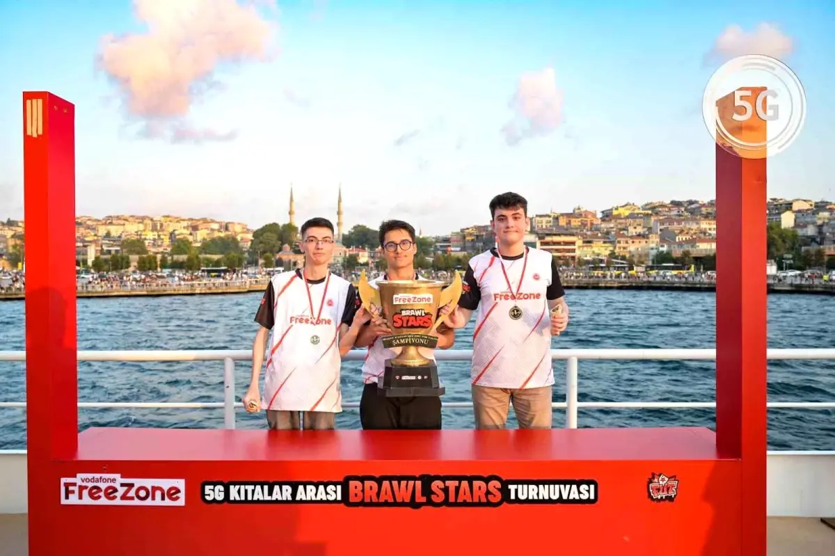 Vodafone FreeZone 5G Kitalar Arasi Brawl Stars Turnuvasinda Sampiyon Doner