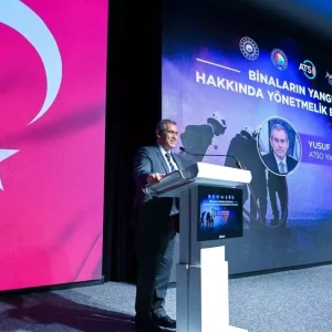 Yangin Guvenligi ve Yonetmelik Bilgilendirme Toplantisi Antalyada Gerceklesti