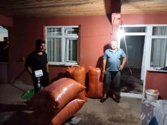 Zonguldakta Yilin Ilk Findik Mahsulu Alindi