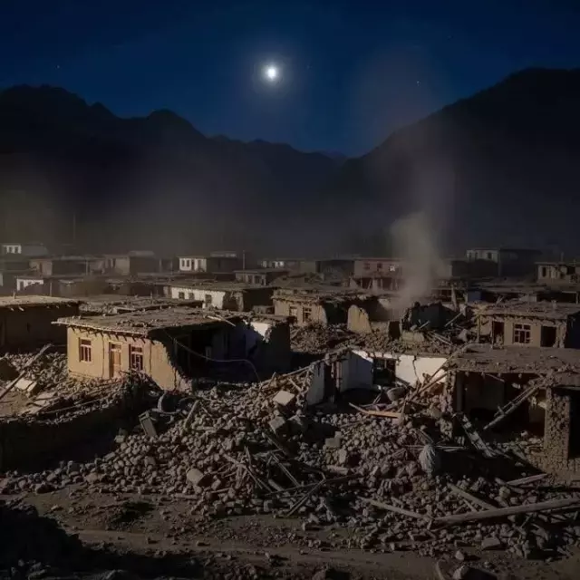 6'lık depremin vurduğu Afganistan'dan gelen ilk görüntüler korkunç