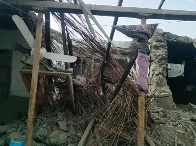 6'lık depremin vurduğu Afganistan'dan gelen ilk görüntüler korkunç