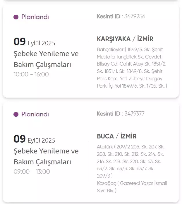 İzmir GEDİZ elektrik kesintisi! 9 Eylül İzmir'de elektrik kesintisi ne zaman bitecek, elektrikler ne zaman gelecek?