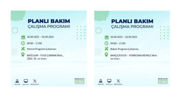 BEDAŞ duyurdu: İstanbul'da hangi ilçelerde elektrikler kesilecek? 25 ilçede elektrik kesintisi!