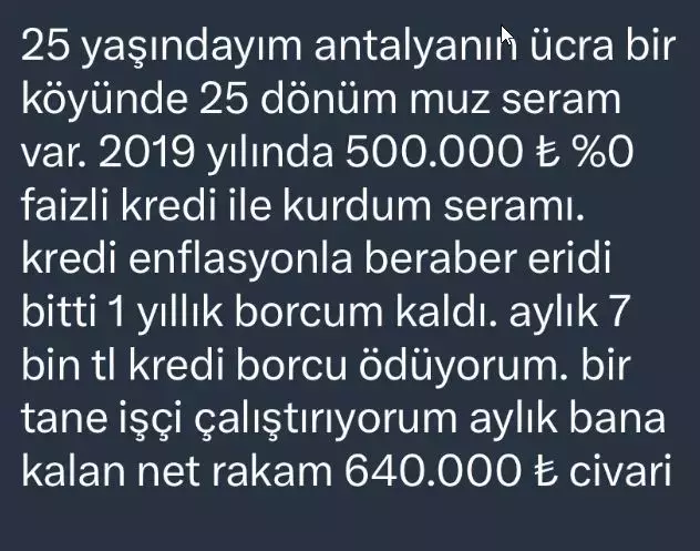 2019'da çektiği kredi ile hayatı değişti: Aylık 640 bin TL kazanıyorum