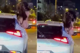 3 kadin yari ciplak arabada dans etti goren sasti kaldi