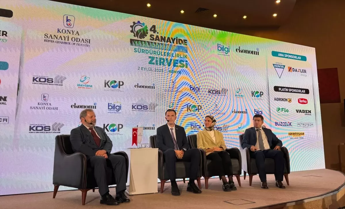 4 Sanayide Yesil Donusum ve Surdurulebilirlik Zirvesi Gerceklestirildi