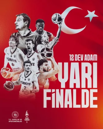 A Milli Basketbol Takimi Yari Finale Yukseldi