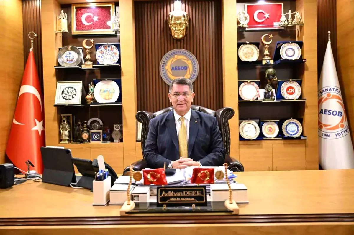AESOB Baskani Dere 7 bin 200 gun duzenlemesi esnafimiza nefes