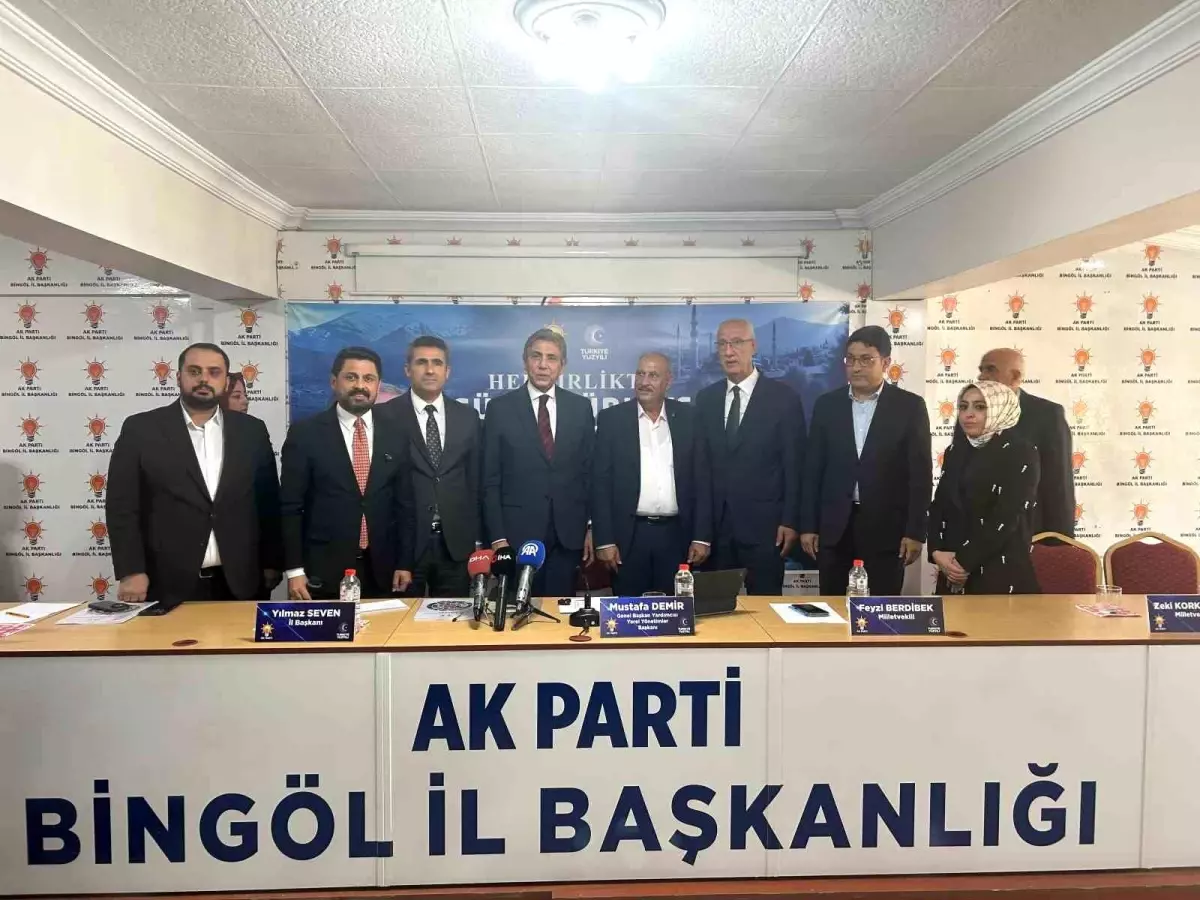 AK Parti Genel Baskan Yardimcisi Demir Eser uretmek bizim isimiz