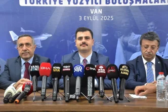 AK Parti Genel Sekreteri Inan Vanda Turkiye Yuzyili Bulusmalari programinda