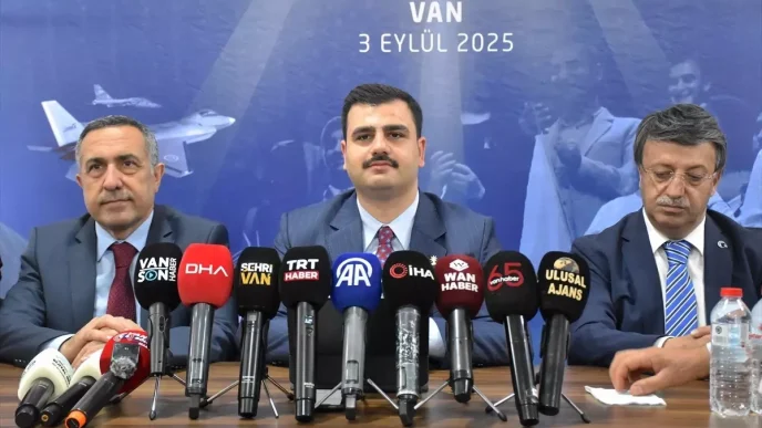 AK Parti Genel Sekreteri Inan Vanda Turkiye Yuzyili Bulusmalari programinda