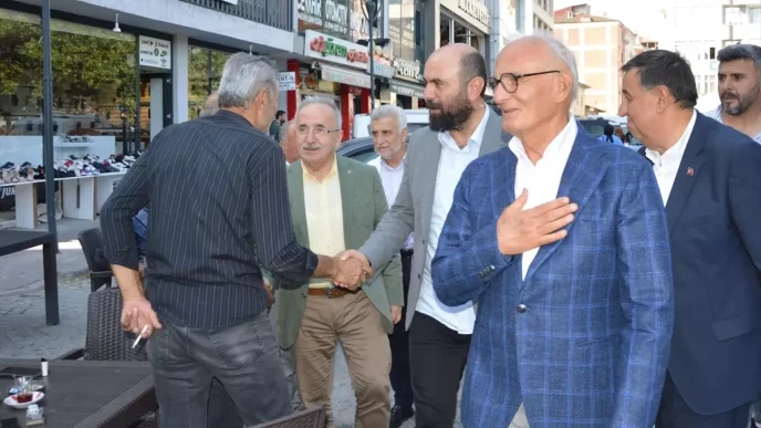 AK Parti Milletvekili Yilmaz Havzada Ziyaretlerde Bulundu