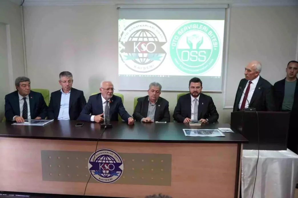 AK Parti heyeti Kayseri Oto Sanatkarlar Odasini ziyaret etti