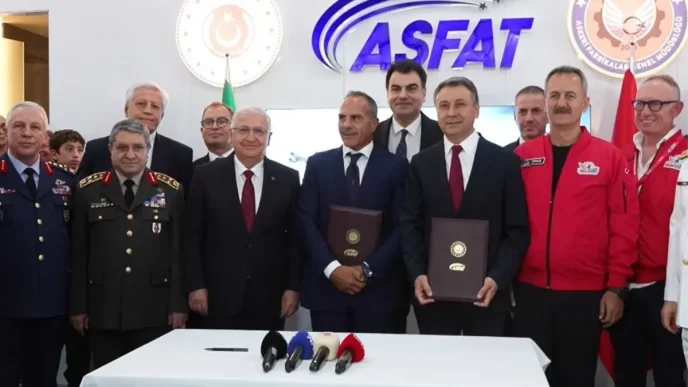 ASFAT ve Italyanin Magnaghi Havacilik Sirketi Ortak Girisim Sozlesmesi Imzaladi