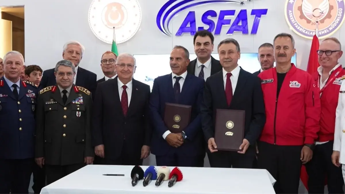 ASFAT ve Italyanin Magnaghi Havacilik Sirketi Ortak Girisim Sozlesmesi Imzaladi